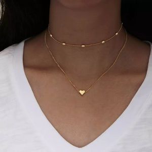 New Gold ❤️ Heart Necklace